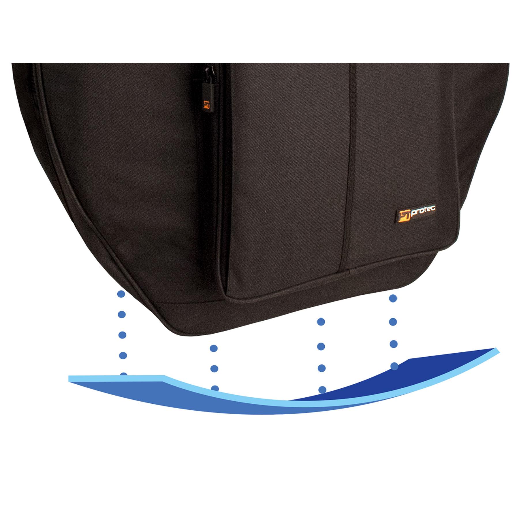 【DISCERNMENT】Cassette Glossy Padding Bag Cymbal Gig Bag - Deluxe Series, 6-Pack | Protec